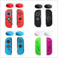 Silicone Soft Case For Nintendo Switch Oled Joycon Skin Protective Cover Cap