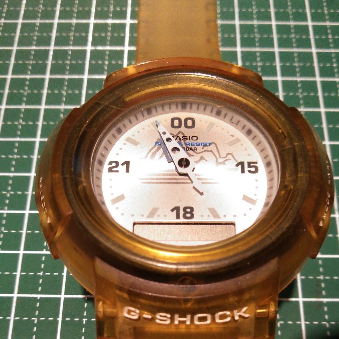 Casio G-Shock Aw-500Ns Digital-Analog Quartz Men Gshock Custom 