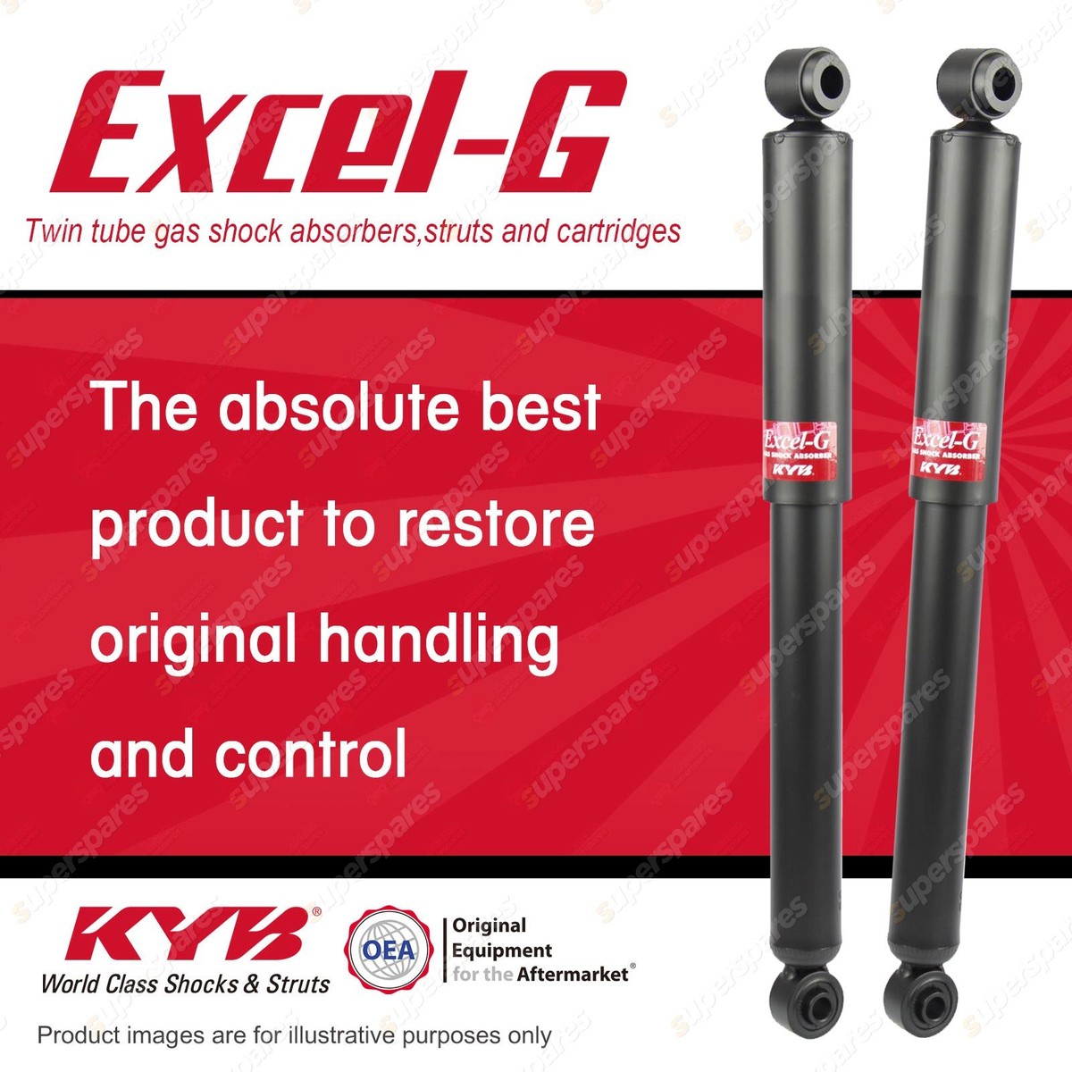 【SALE】ケープ Amazon.com: KYB 334400 Excel-G Gas Strut, Black , Silver