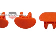 Door Lock Knob Retainer Clips (Orange) Holden VT VX VY VZ WH Commodore - 10801