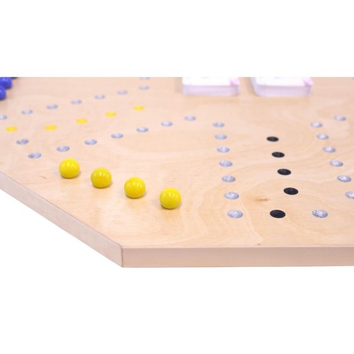 AmishToyBox.com Marble Chase (Cards N' Marbles) Wooden Game Set -... - Picture 6 of 10