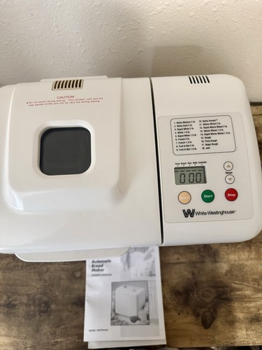 White-Westinghouse 2 Pfund frisch gebacken Brot Maschine WWTR444A - getestet und funktioniert! - Bild 3 von 9