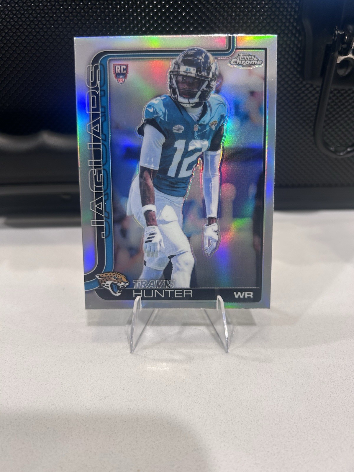 Topps 2025 Topps Chrome Travis Hunter Rookie Refractor #332 Jaguars