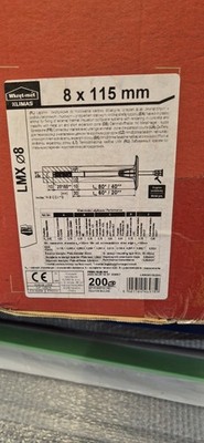 Außendämmbefestigungen - KLIMAS/EWI für 100mm Kingspan Platten o.ä. 