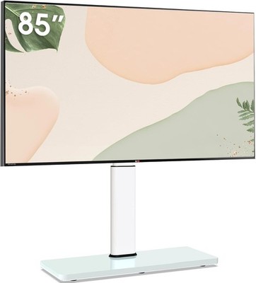 Universal Swivel TV Stand Table Top TV Mount Stand for 43 to 75 80 85 Inch Tvs,