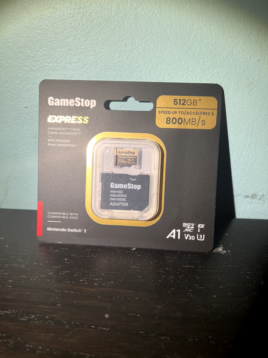 GameStop 512GB Express Micro SD Card (With Adapter) for Nintendo