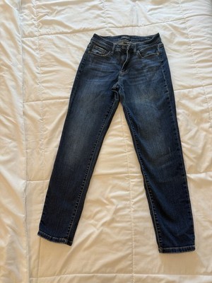 Judy Blue Los Angeles Slim Fit Jeans Distressed Dark Wash Size 3/26