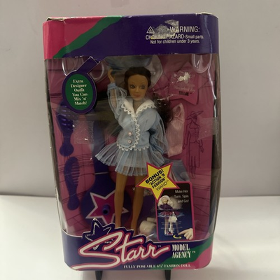 #ad VTG Jakks Pacific Starr Model Agency Uptown Girl Doll 6.5quot; 1994 HTF 1990s Taylor $39.95