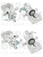 2X EUROBRAKE BREMSSATTEL HINTEN LINKS+RECHTS passend für FIAT 500L