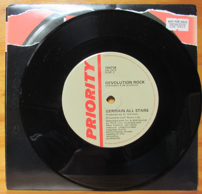 Freddie McGregor Just Don t Want To Be Lonely AUS Promo 1987 Priority 106734 7''