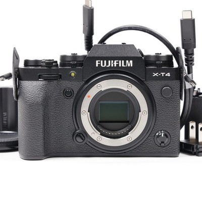 Fujifilm X-T4 Mirrorless Camera Black Body (ShutterCount:481) [Near Mint] #6844C