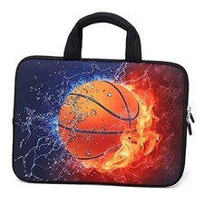 11" 11.6" 12" 12.1" 12.5" inch Laptop Carrying Bag Chromebook Basketball Fire