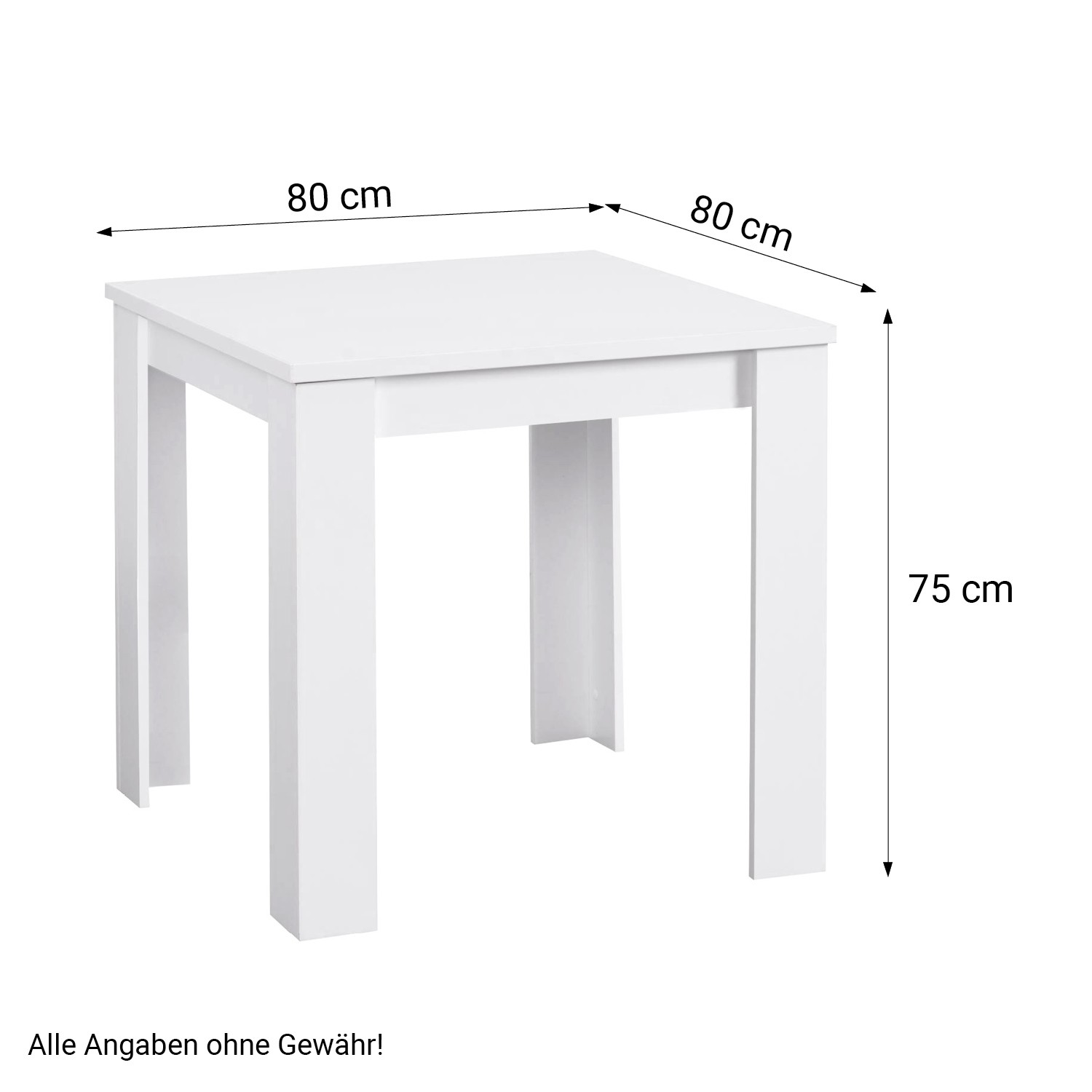 Tavolo da Pranzo con 2 Sedie Grigio Pranzo 3pz Tavolo Salotto Bianco Legno Homestyle4u foto 3