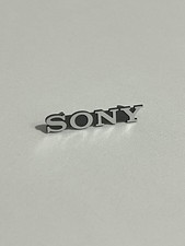 GENUINE SONY BADGE LOGO EMBLEM IN EXCELLENT CONDITION