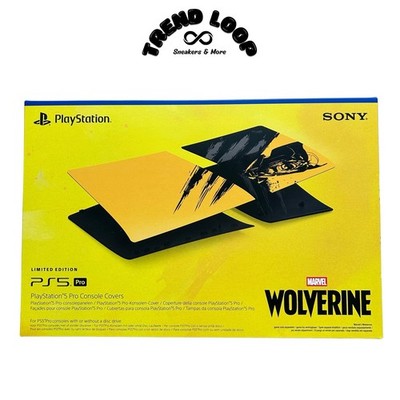 PlayStation 5 Pro Cover Marvels Wolverine Battle Yellow Limited Edition |Händler
