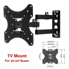 2020 TV Wall Bracket VESA Stand Mount Tilt Swivel for LCD LED 26 32 42 50 55" UK