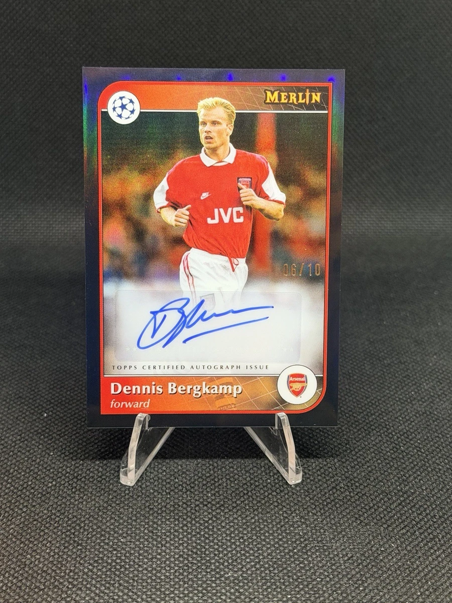 Dennis Bergkamp Soccer Sports Trading Cards & Accessories for sale
