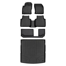 SMARTLINER A0270/B0270/C0431/D0431 3Row Floor Liners +Behind 2nd Row Cargo Liner