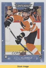 2017-18 Upper Deck Compendium Blue Andrew MacDonald #491 READ 7l6