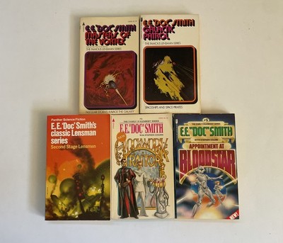 5 Stk. E. E. Doc Smith Sci-Fi Bücher
