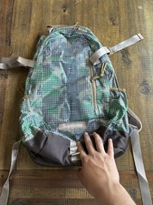 Supreme SS24 2024 Backpack Green Woodland Camo Grid 3M Reflective 23L