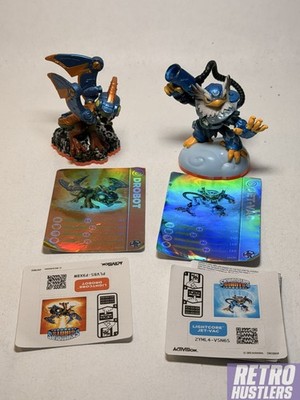 Skylander Giants Lightcore Drobot + Jet-Vac