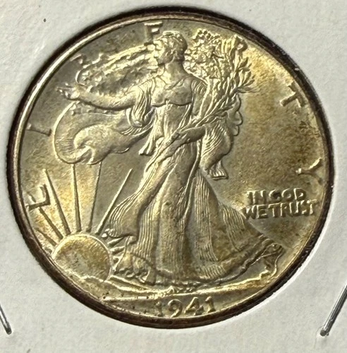 1941 Walking Liberty Half Dollar - nice condition