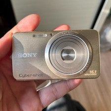 Sony Cyber-shot DSC-W630 Digital Camera 16.1 MP 720p HD Video Recording - Gold