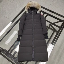 Canada Goose Mystique Park Down Jacke 3035L Black Lady Extra-long model