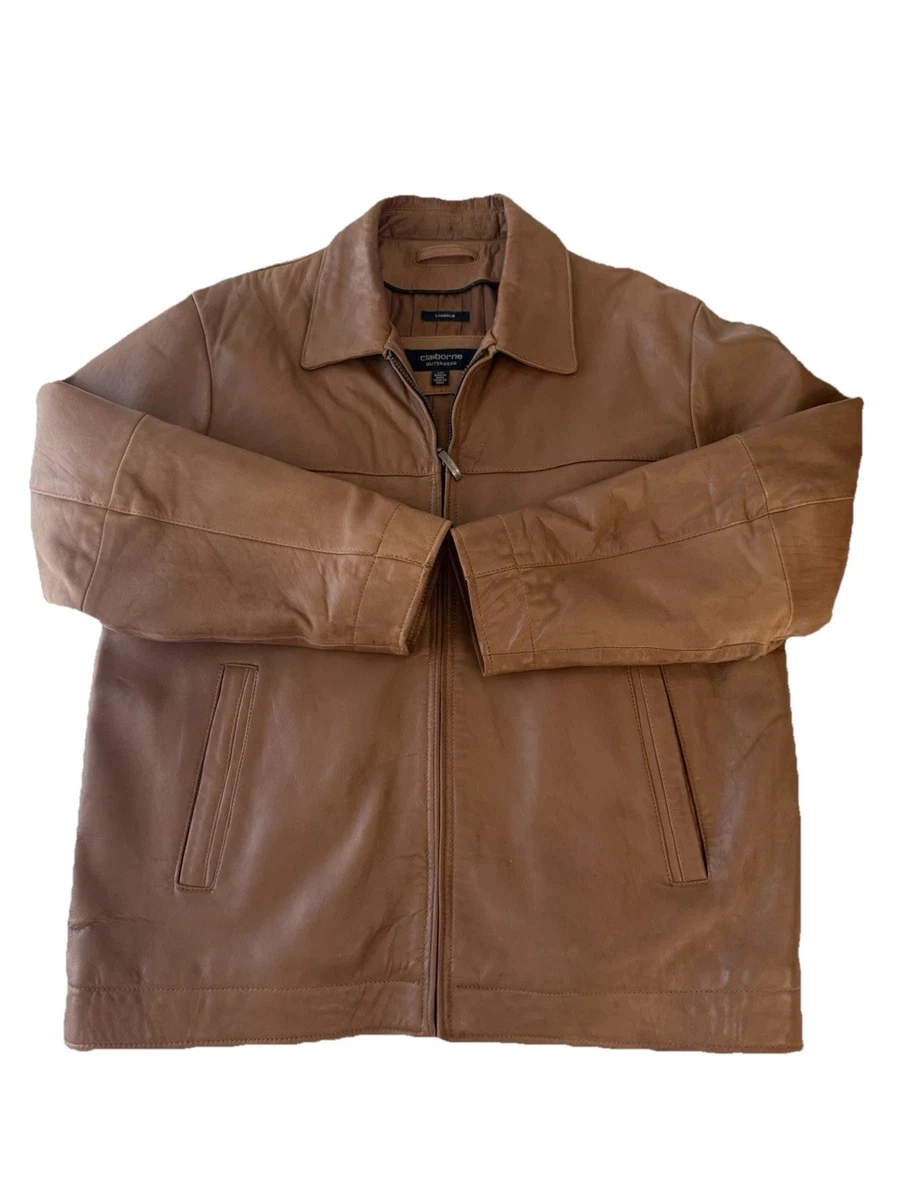 Claiborne Leather Outer Shell Coats, Jackets & Vests for Men for