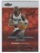 #71 2002-03 Topps Finest ~ Ruben Patterson Portland Trail Blazers