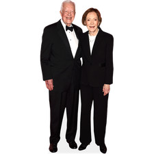 Jimmy Carter And Eleanor Rosalynn Carter (Duo 1) Mini Celebrity Cutout