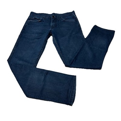 Levi s 511 Slim Straight Stretch Blue Coated Levis Jeans Mens Measured 29x29