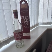 Glenmorangie Single Highland Malt Aged 12 Single Malt Whisky The La santa Empty