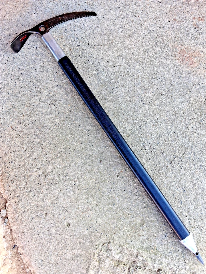ANCIEN PIOLET METAL 83CM - CHARLET MOSER G -OUTIL ALPINISME ESCALADE MONTAGNE- - Photo 2/4