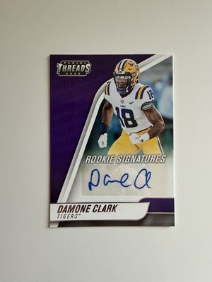 Damone Clark - Rookie - Auto- 2022 Panini Threads #TH-DCI