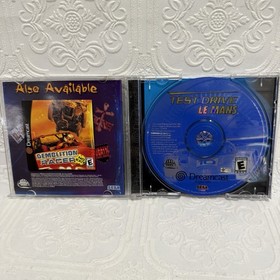 Test Drive Le Mans (Sega Dreamcast, 2000) Complete w/Manual - Infogrames