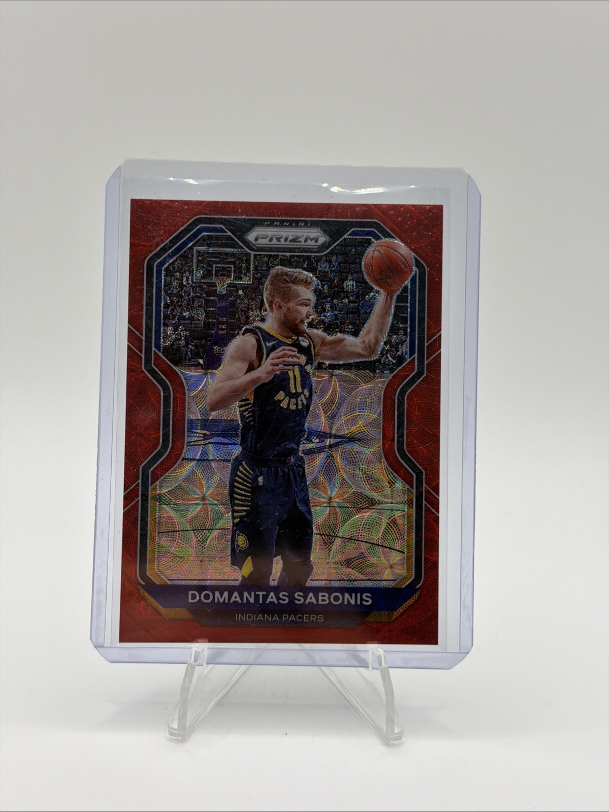 2020-21 Panini Prizm Choice Red Prizm /88 Domantas Sabonis #23 pe8