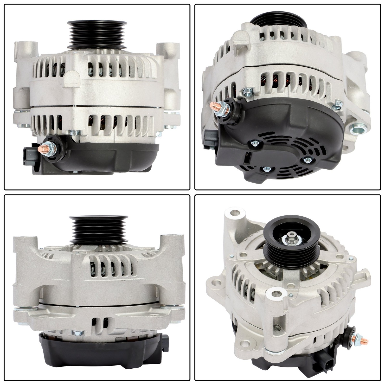 11584N Alternator For Jeep Wrangler 2012-18 Wrangler JK 160A 12V CCW 6-Groove thumbnail 13
