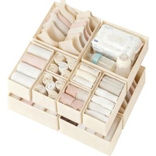 Drawer Organizer Clothes 12 Pack, Dresser Organizer for Nursery Bedroom Close...