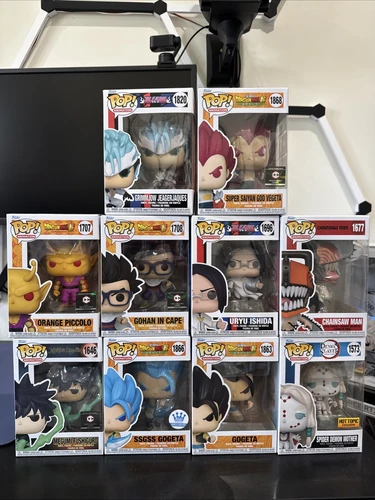 Funko Pop! Anime Collection- Dragon Ball, Bleach, DEMON Slayer, JJK, ChainSawMan