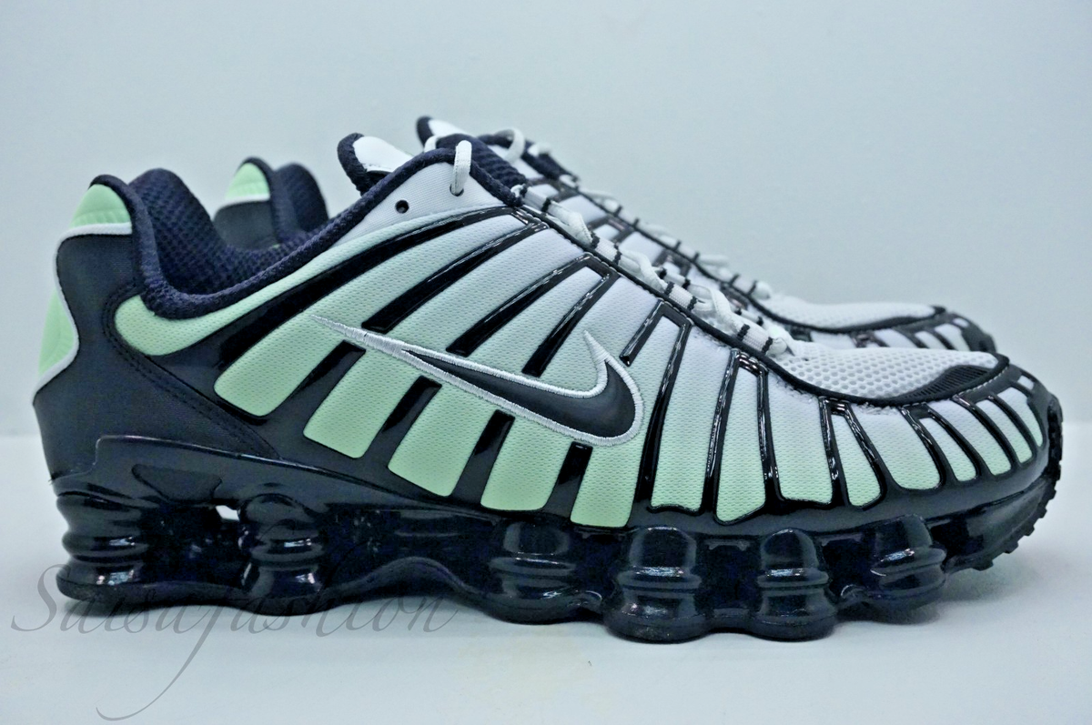 Nike Shox TL Vapor Green Black AV3595-300 Men's Sz 11 | eBay