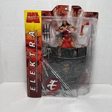 Diamond Select Elektra Collector Edition Action Figure 2002 Marvel In Box
