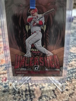 2022 Panini Donruss - Unleashed Mike Trout #UL-3 /999