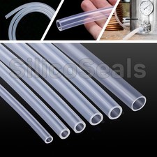 Clear Silicone Tube Hose Transparent Food Grade Rubber Flexible Pipe (0.5-6mm)