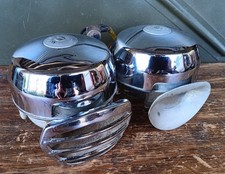 Working Bosch Dual Horn Fanfare Set Hi-lo Vintage German Volkswagen Mercedes 356 Working Bosch Dual Horn Fanfare Set Hi-lo Vintage German Volkswagen Mercedes 356