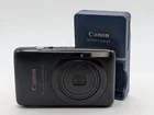 Canon PowerShot SD1400 IS Elph 14.1MP Digital Camera Black W/ Charger Tested