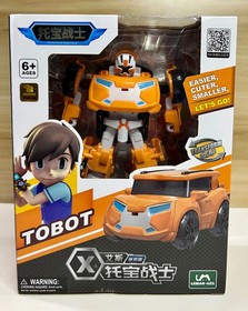Color Box Tobot Transform Car Action Doll MINI Warrior Car Children's Gift