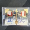 2021 Panini Eminence John Elway Peyton Manning Dual Patch Auto /10 Broncos WORN