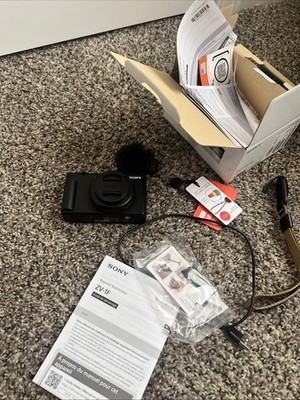 Sony ZV-1F 20.1MP Vlogging Camera - Black for sale online | eBay